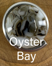 Load image into Gallery viewer, Open Curly Q in Oyster Bay, Vivid Violet, Sky Blue and Fields of Green