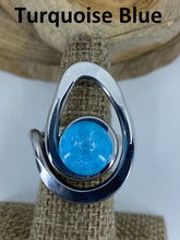 Load image into Gallery viewer, Open Teardrop Ring