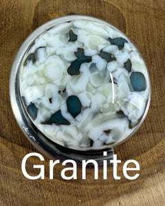 Bubbles - Colors in Seaglass, Granite and Dalmation