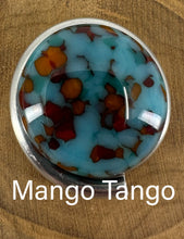 Load image into Gallery viewer, Open Eye in Sea Foam, Mango Tango, Deep Blue Sea and Earth
