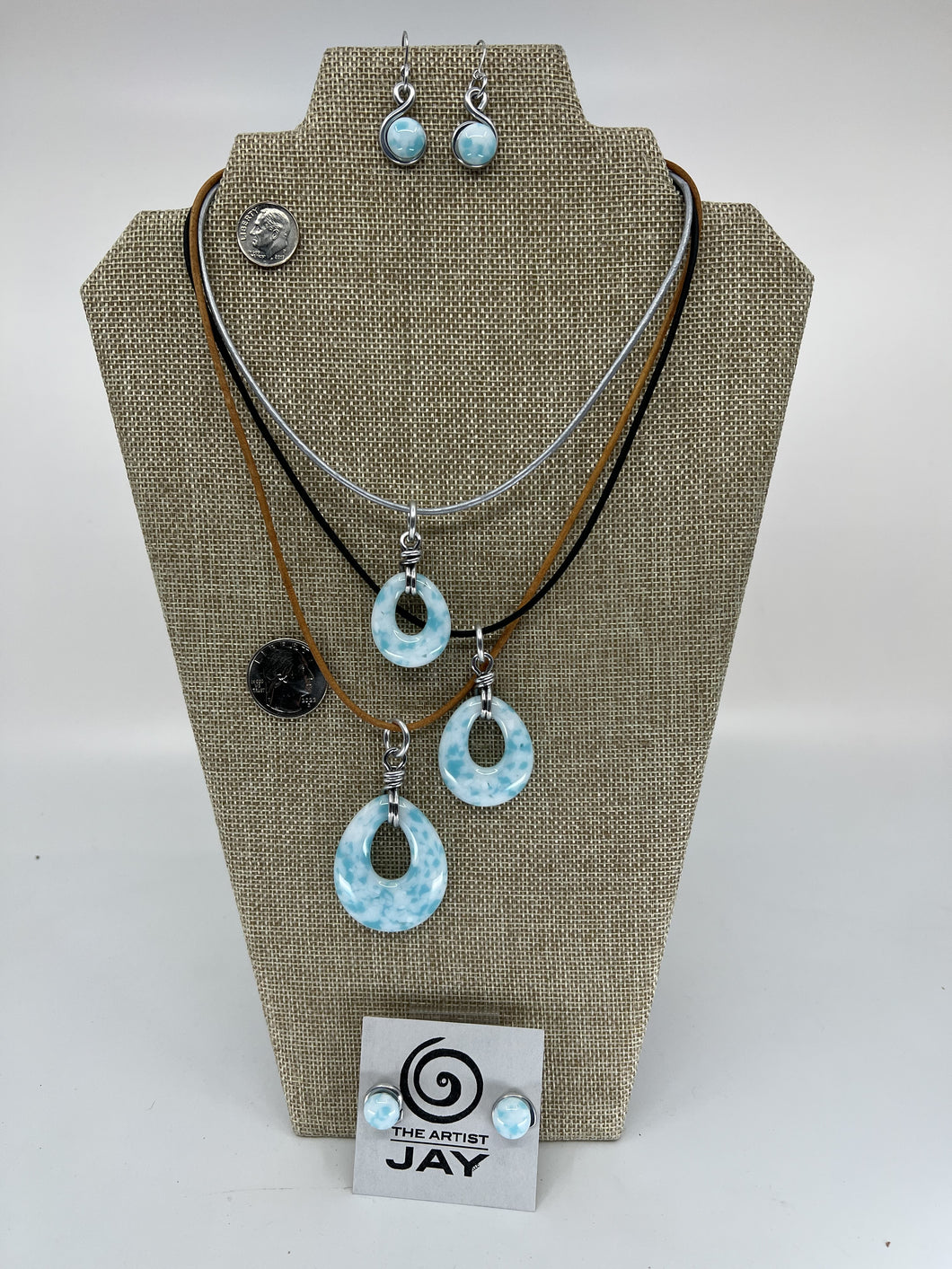 Sky Blue Teardrop