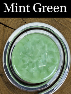 Open Square Curl in Petal Pink, Plum, Neo Lavender, Salmon Pink, Turquoise Blue, Jade Green, Mint Green