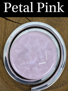 Open Teardrop in Petal Pink, Plum, Neo Lavender, Salmon Pink, Turquoise Blue, Jade Green, Mint Green